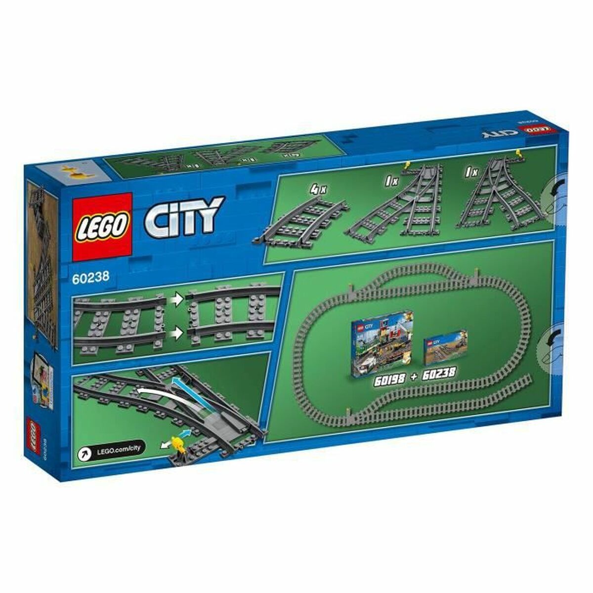 Playset Lego City Rail 60238 Accesorii
