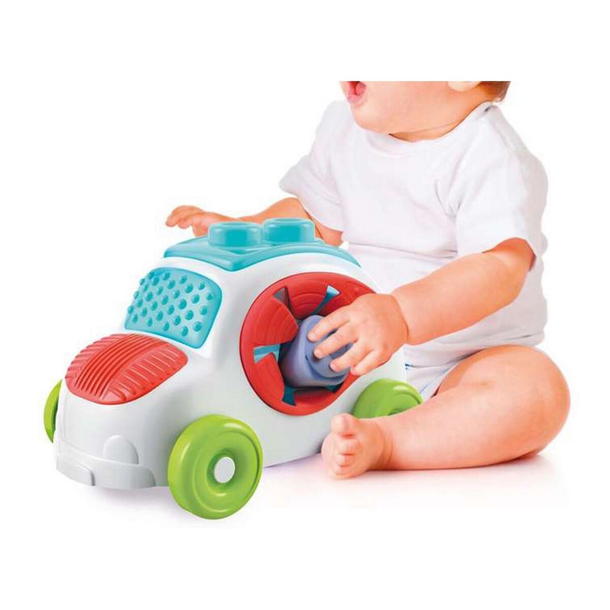 Mașină de jucărie Clementoni 8 Piese 28 x 19,5 x 18 cm