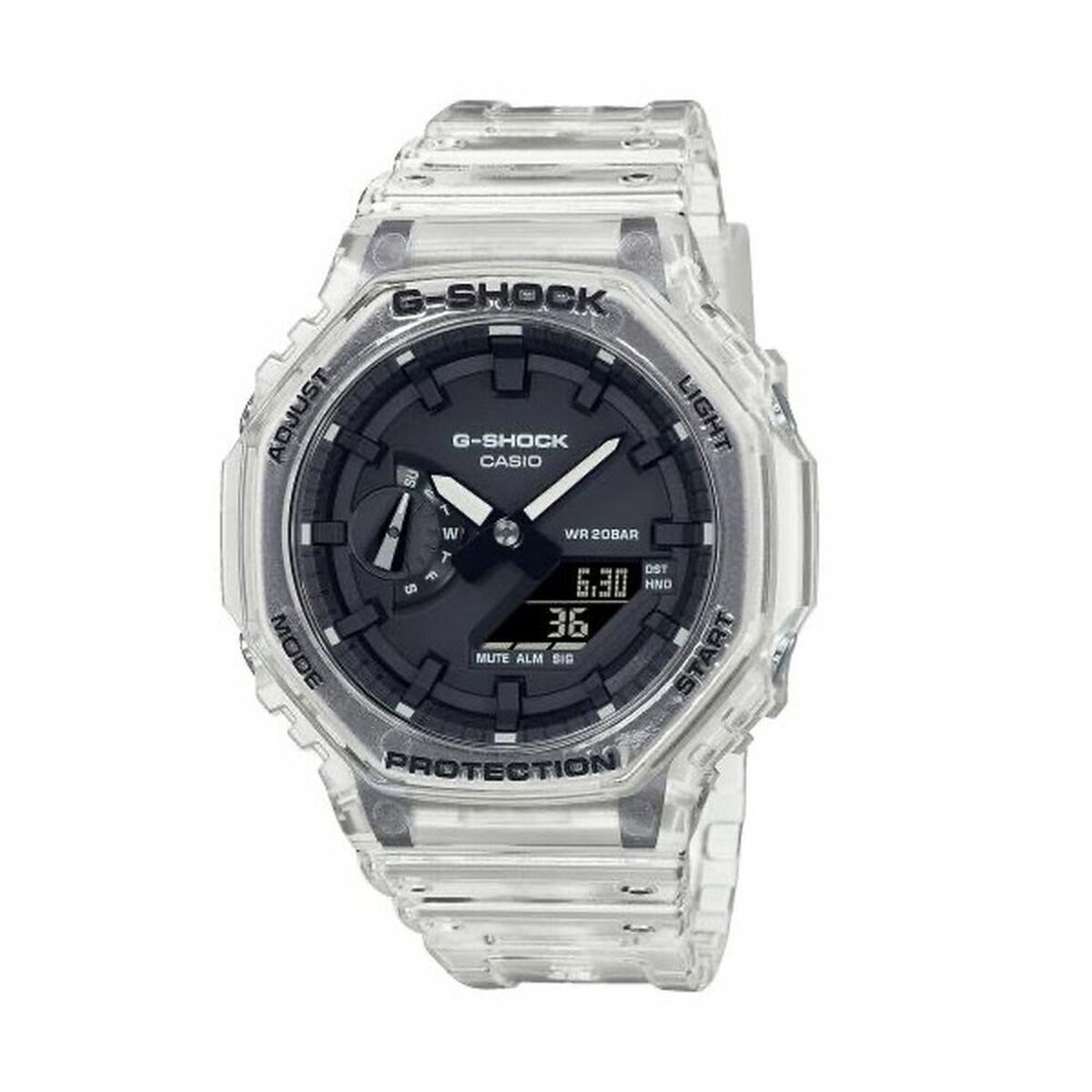 Ceas Sportiv Casio GA-2100SKE-7AER Transparent
