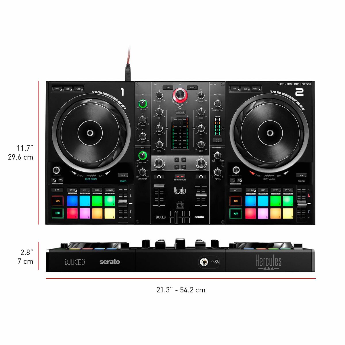 DJ Comandă Hercules INPULSE 500