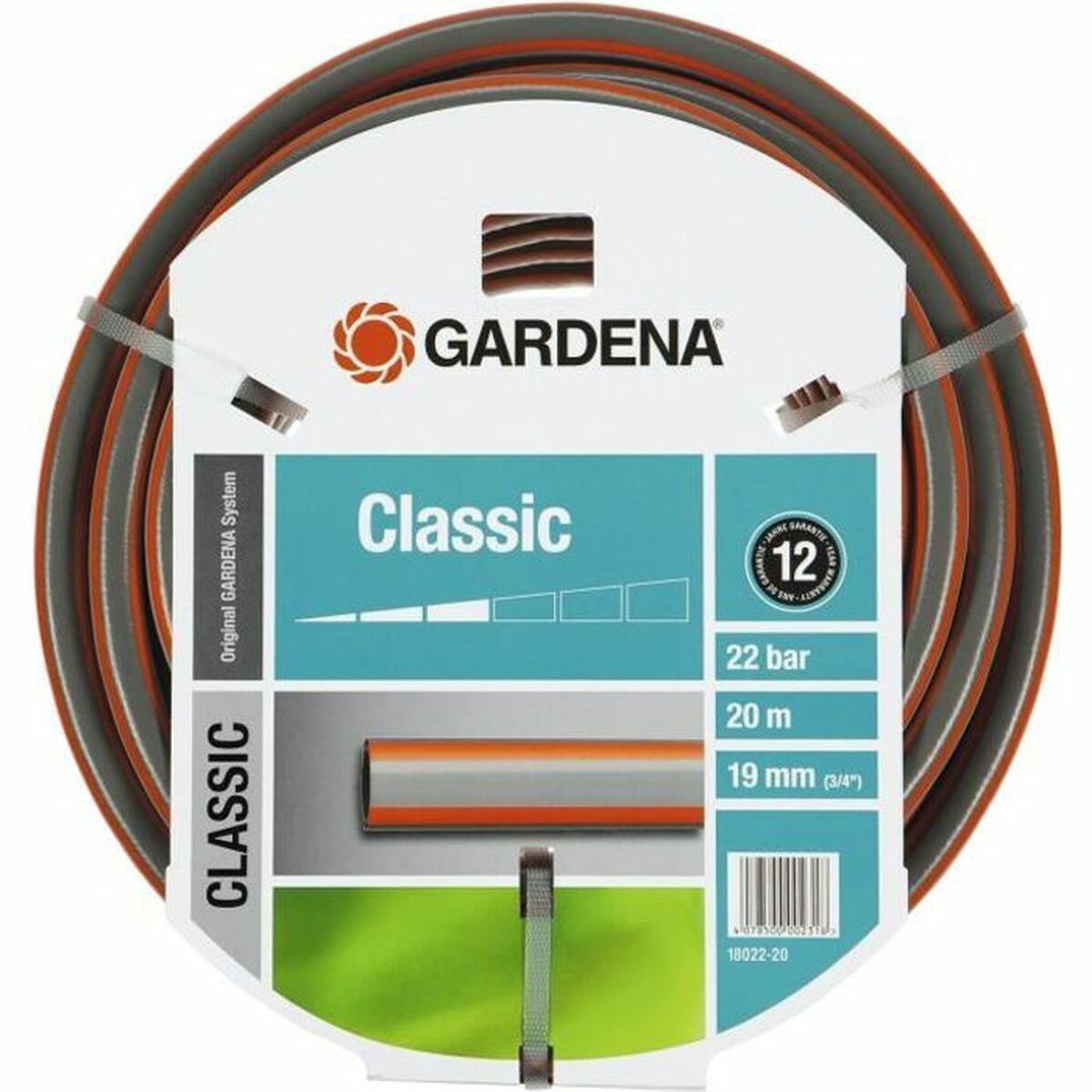 Furtun Gardena Classic 18022-20 PVC 20 m Ø 19 mm