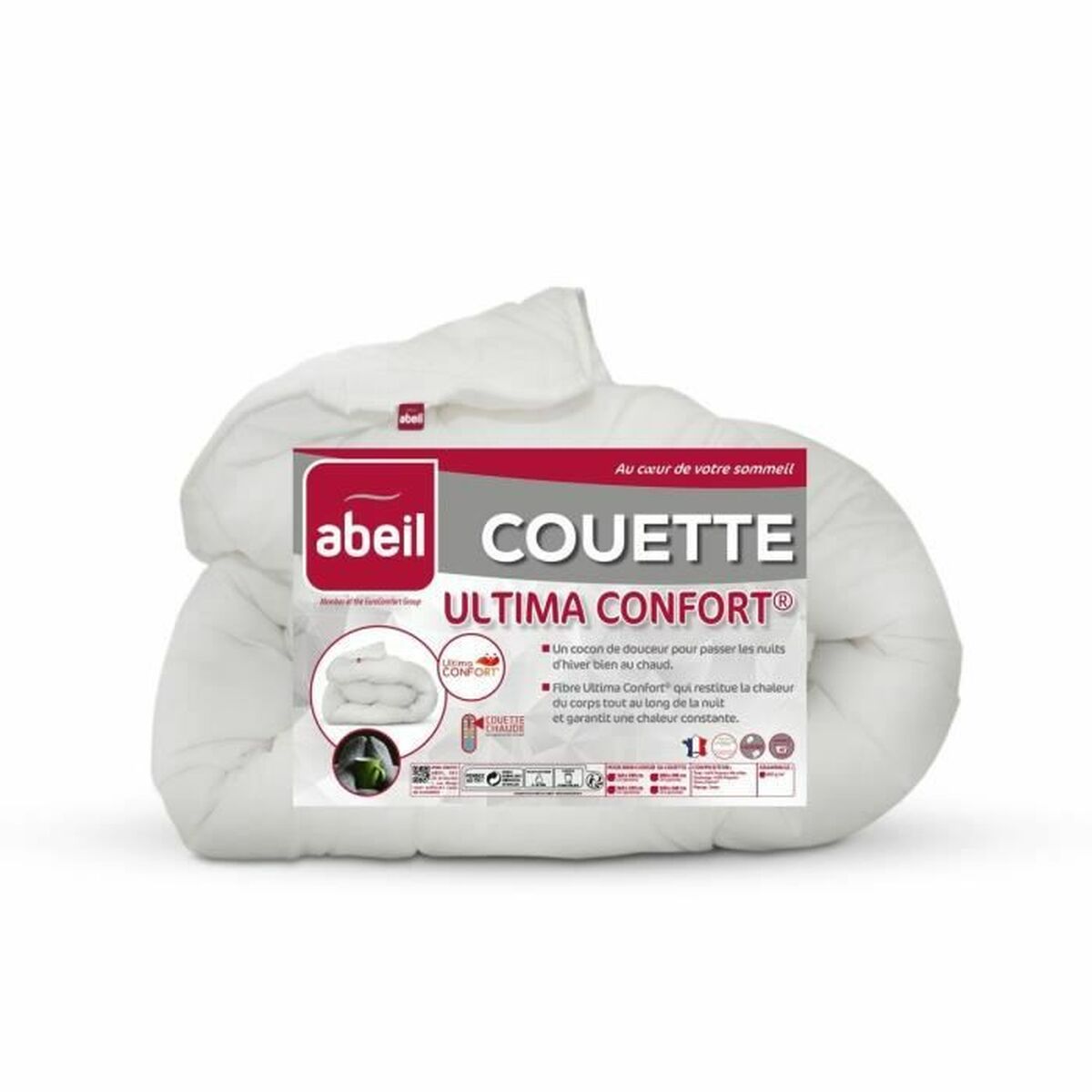 Material de umplutură nordic Abeil Ultima Comfort 450 Alb 140 x 200 cm