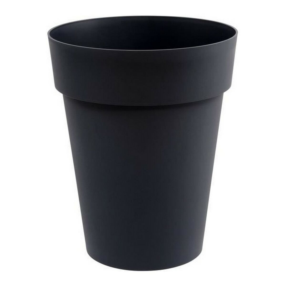 Ghiveci EDA Gri Antracit Gri închis Plastic Rotund Ø 44 x 53 cm 44 x 44 x 53 cm