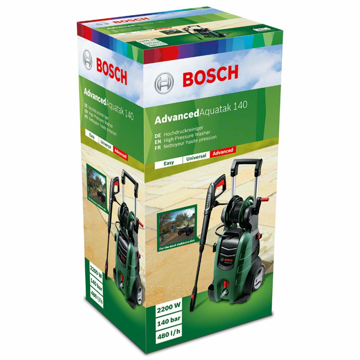 Utilaj de Hidrocurățare BOSCH Advancedaquatak 140 2100 W 140 bar 450 L/H