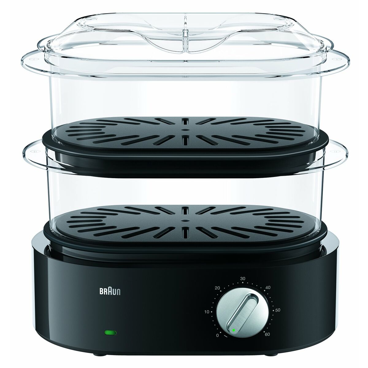 Aparat De Gătit Cu Aburi Braun FS 5100 Negru 850 W 850 W