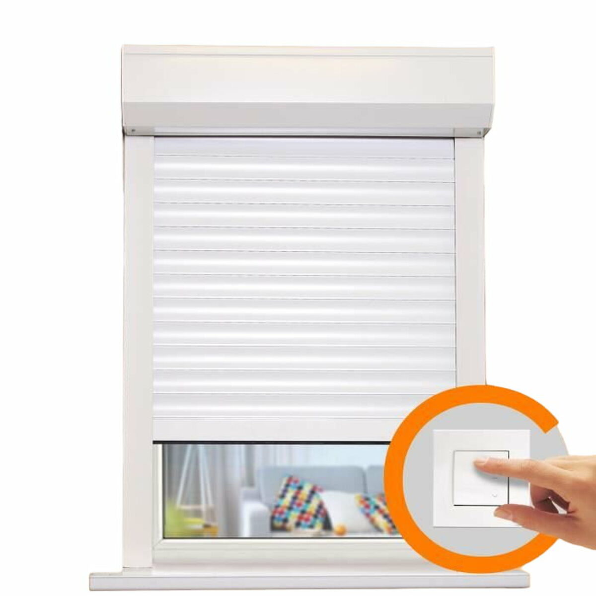 Jaluzele Alb 140 x 120 cm