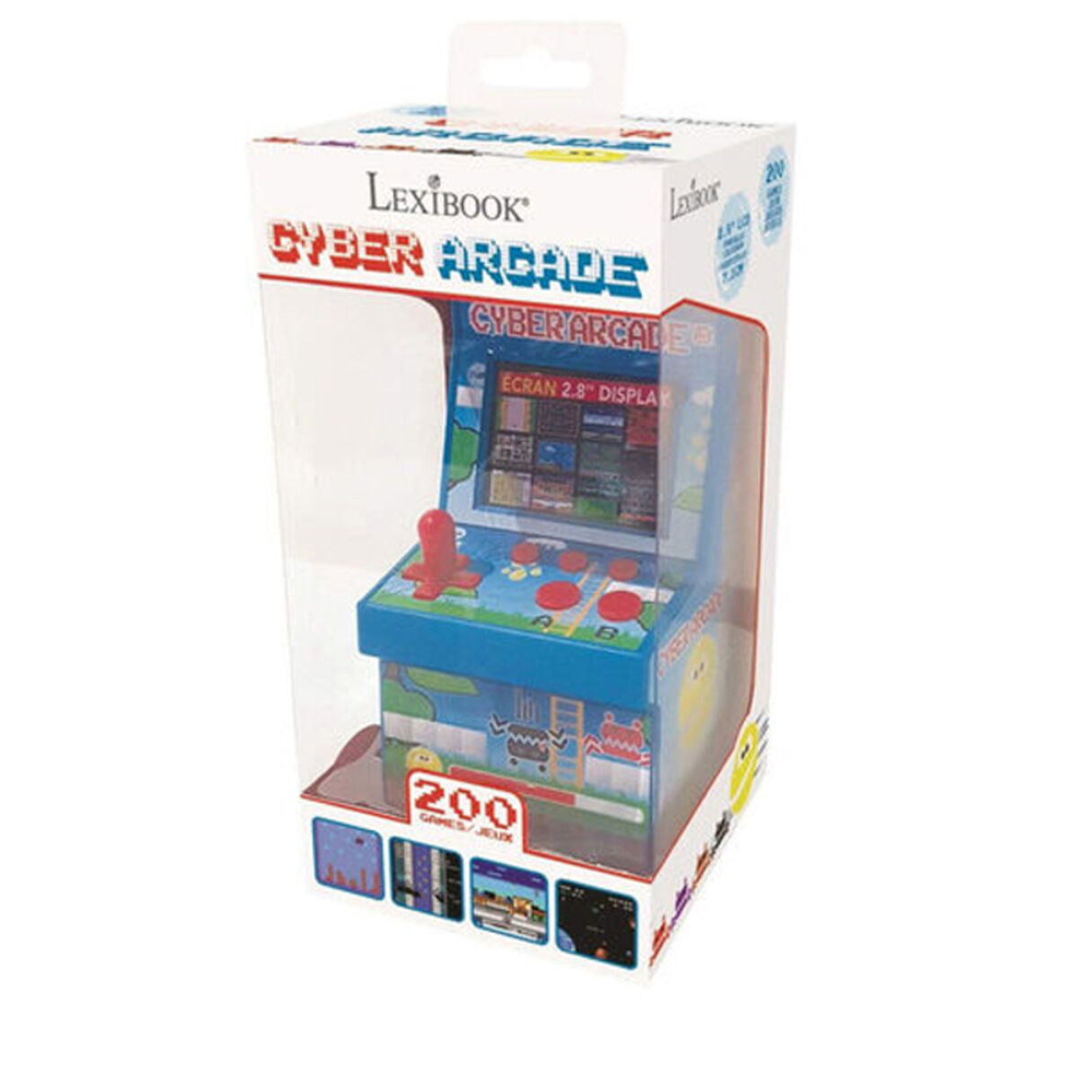 Consolă Cyber Arcade 200 Games Lexibook JL2940 LCD 2,5"