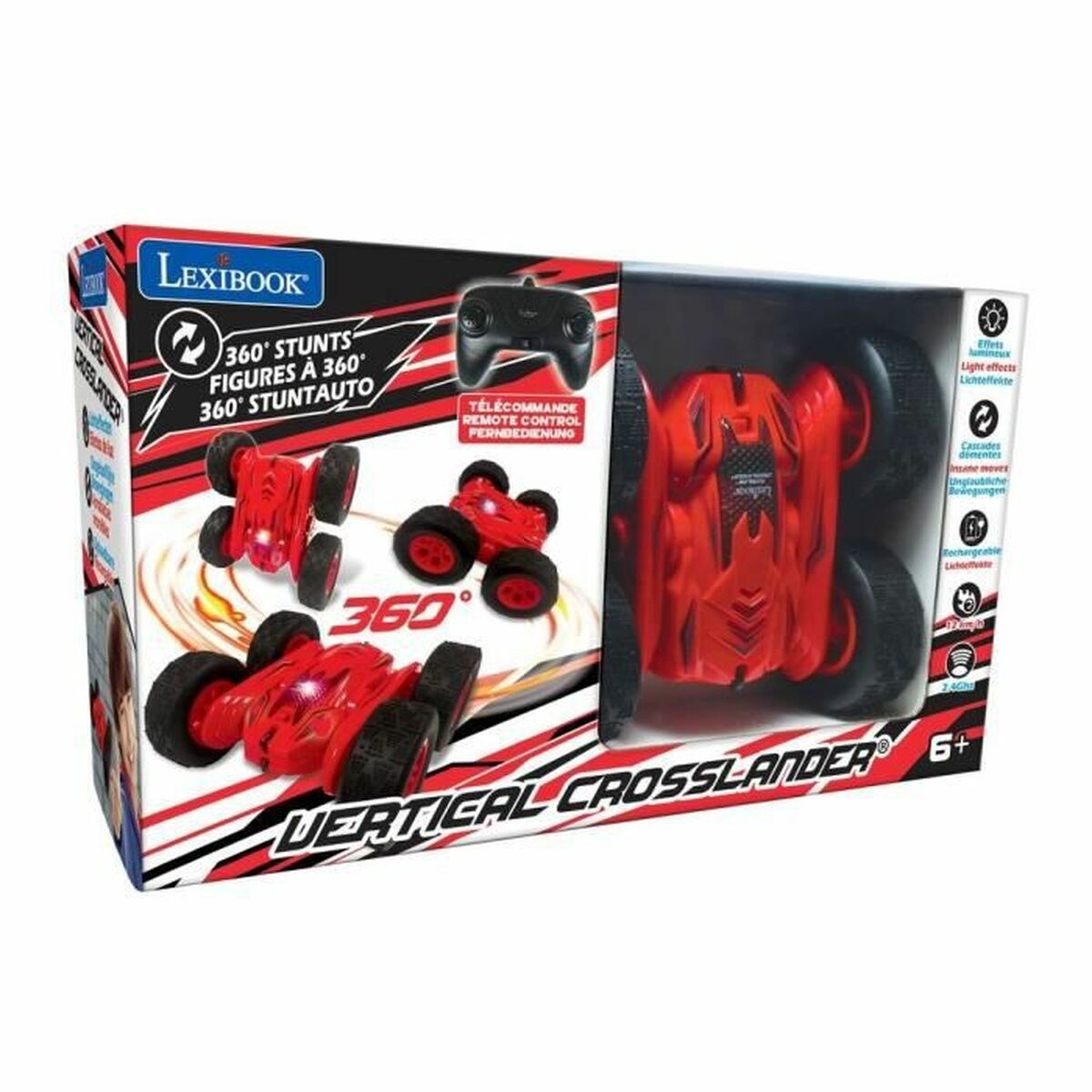 Mașină Radio Control Lexibook RC55 rouge