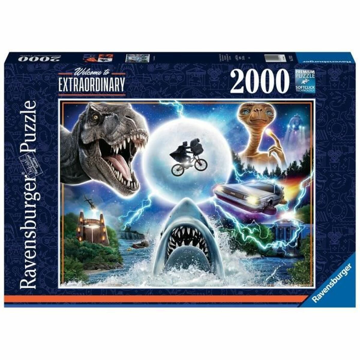 Puzzle Ravensburger Iceland: Kirkjuffellsfoss  2000 Piese