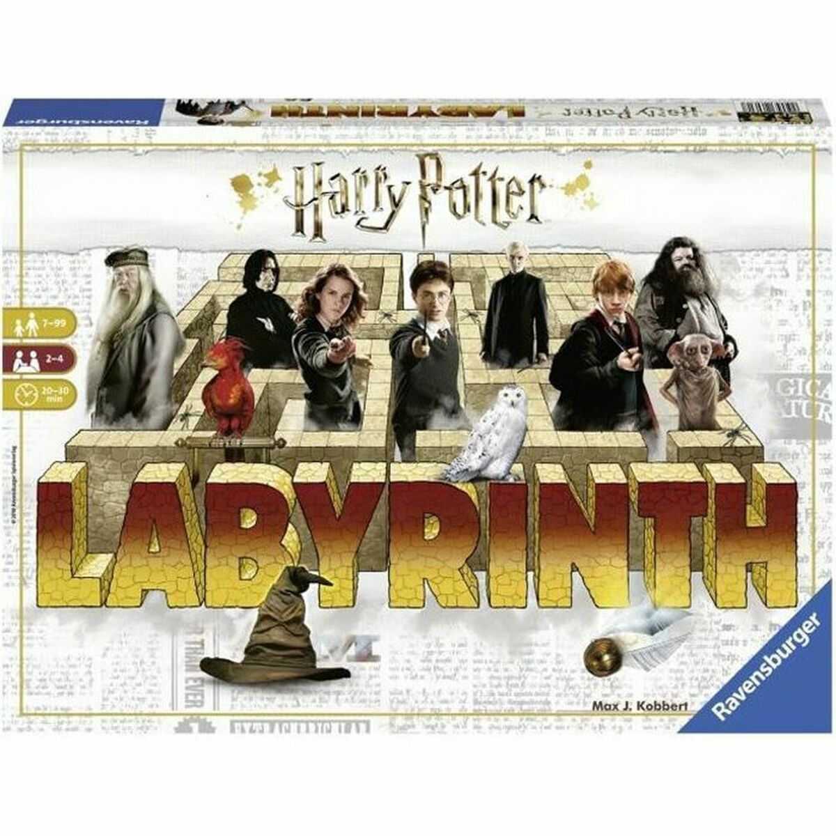 Joc de Masă Ravensburger HARRY POTTER Labyrinth 4 Piese