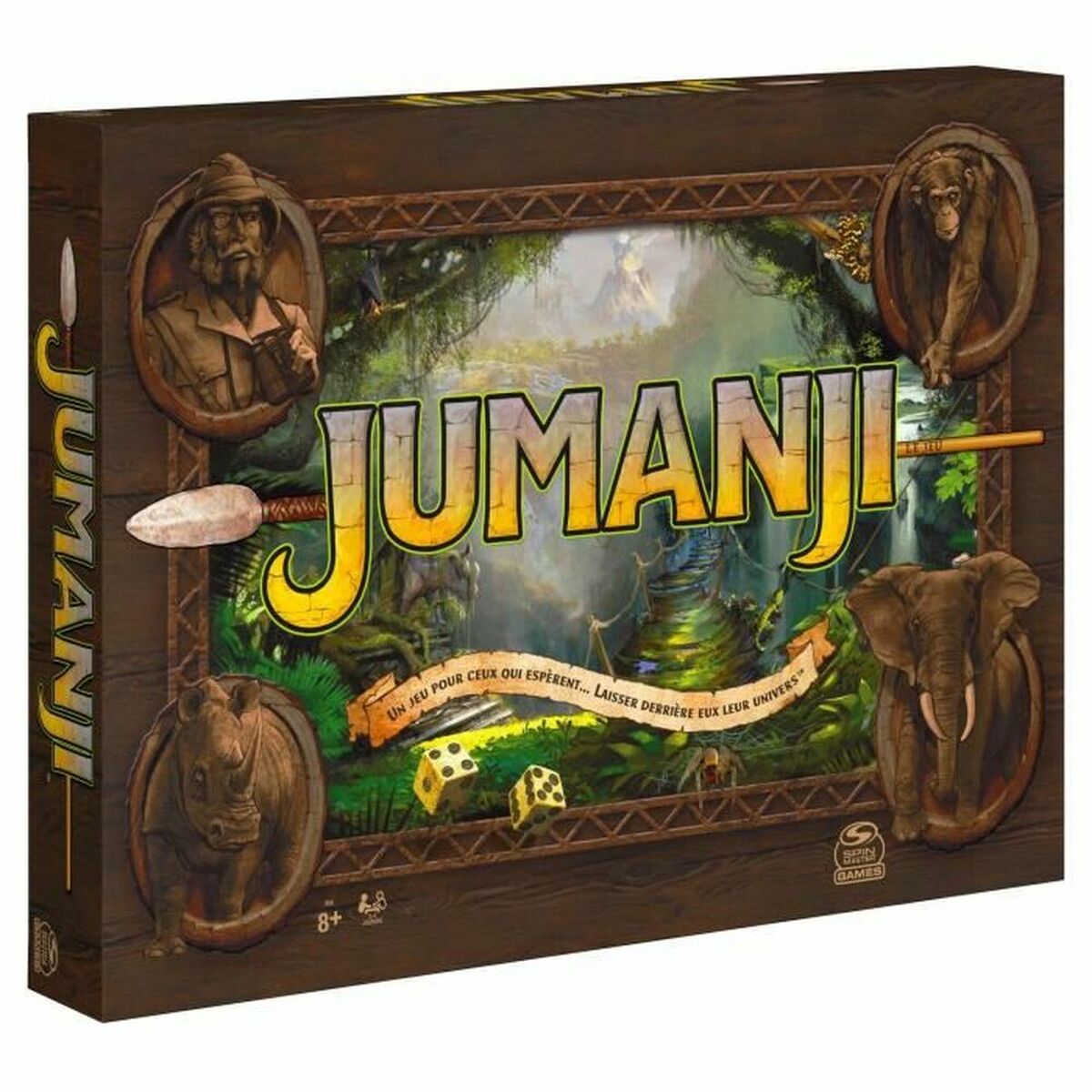 Joc de Masă Spin Master Jumanji (Franceză) (FR)