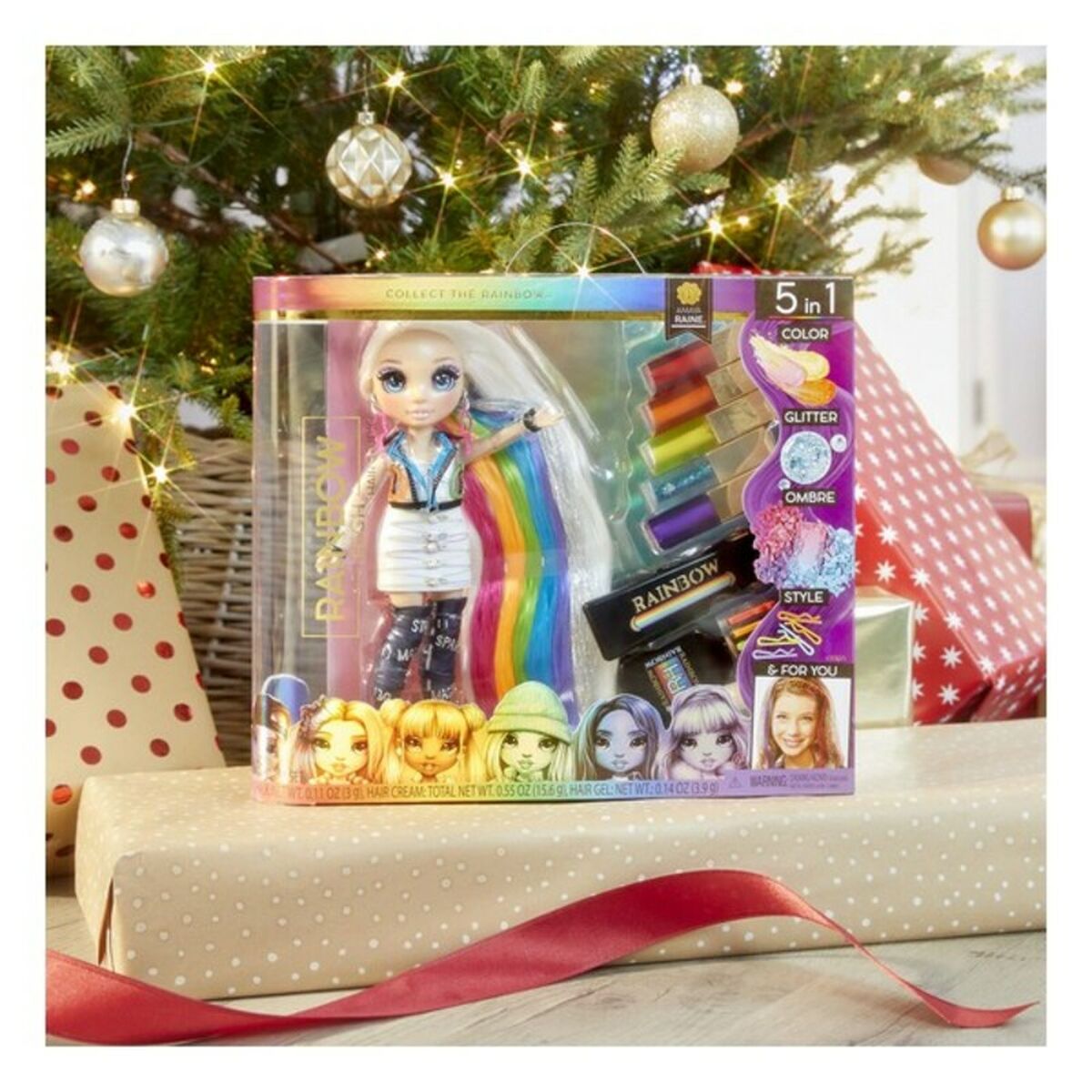 Playset Rainbow Hair Studio Rainbow High 569329E7C 5 în 1 (30 cm)