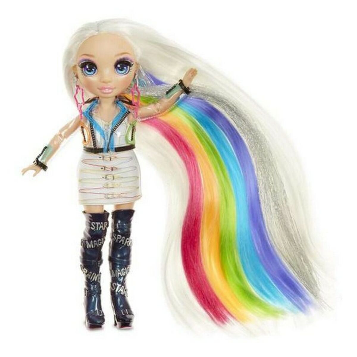 Playset Rainbow Hair Studio Rainbow High 569329E7C 5 în 1 (30 cm)