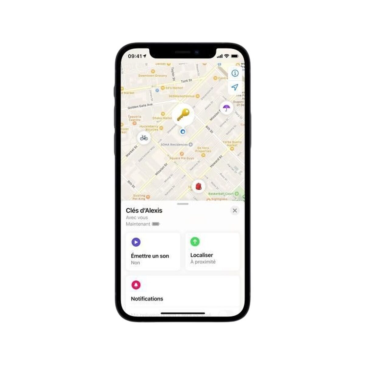 Localizator GPS Apple AirTag Alb