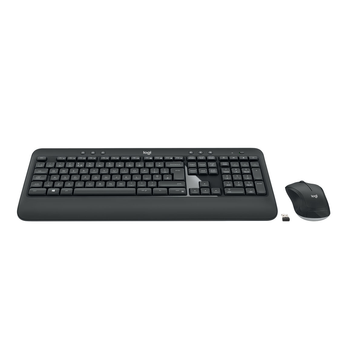 Tastatură și Mouse Fără Fir Logitech MK540 Franceză Negru Negru/Alb AZERTY