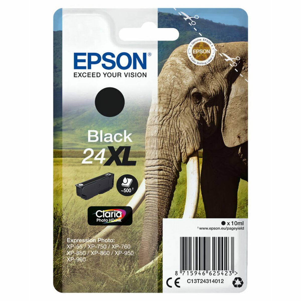 Cartuș cu Cerneală Originală Epson 235M129 8,7 ml-10 ml Negru