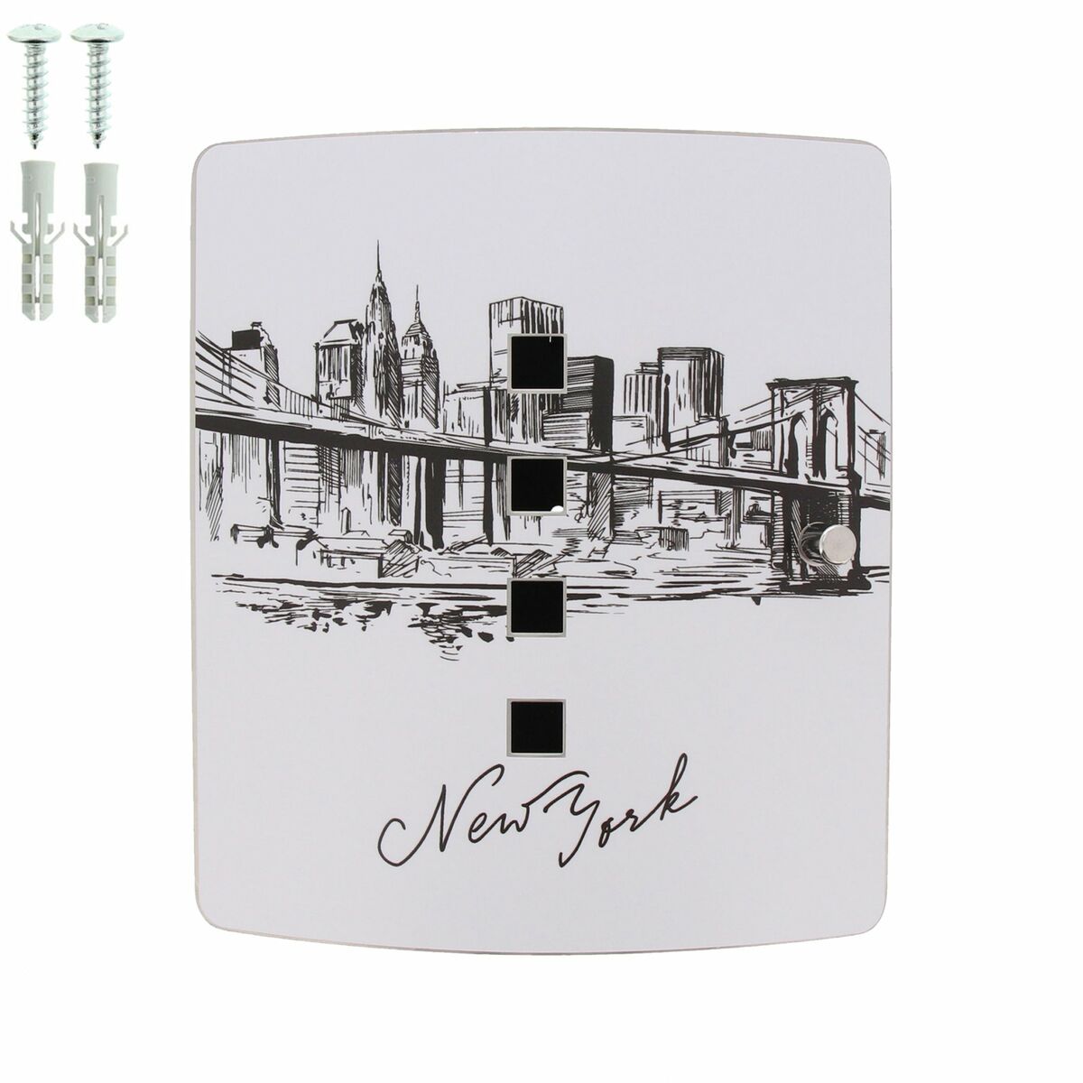 Dulap de chei Burg-Wachter 6204/10 NI SKYLINE NY 10 Chei