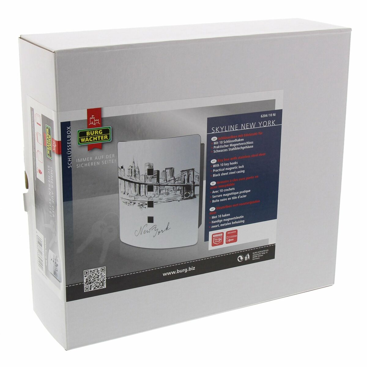 Dulap de chei Burg-Wachter 6204/10 NI SKYLINE NY 10 Chei