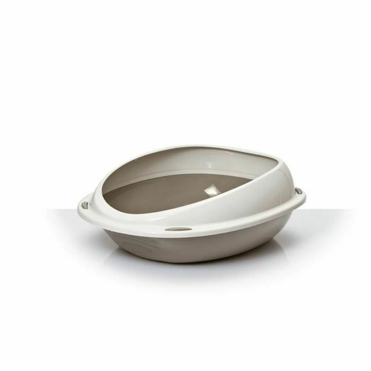 Nisip pentru pisici Aimé 45 x 36 x 15,5 cm Bej Gri Maroniu Plastic