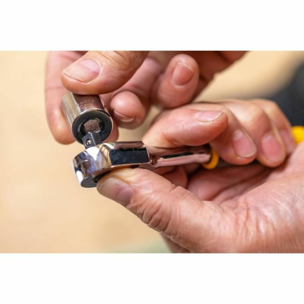 Cheia Carraca Stanley 72 DET STMT82666-0 1/4" Metal 11 Piese