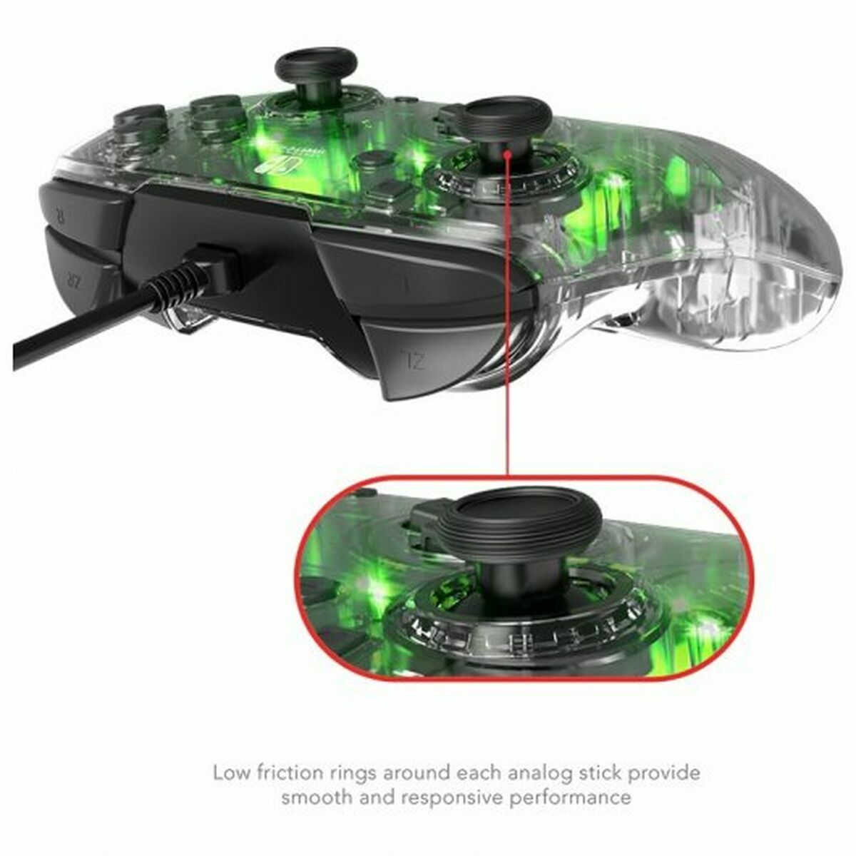 Telecomandă Xbox One PDP Afterglow Deluxe+