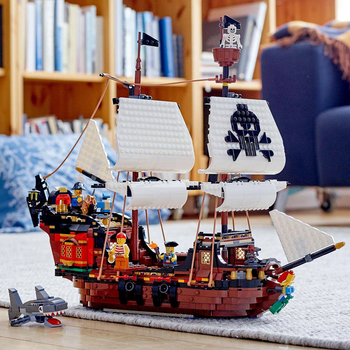 Set de Jucării cu Vehicule   Lego Creator 31109 Pirate Ship         3 în 1 1260 Piese