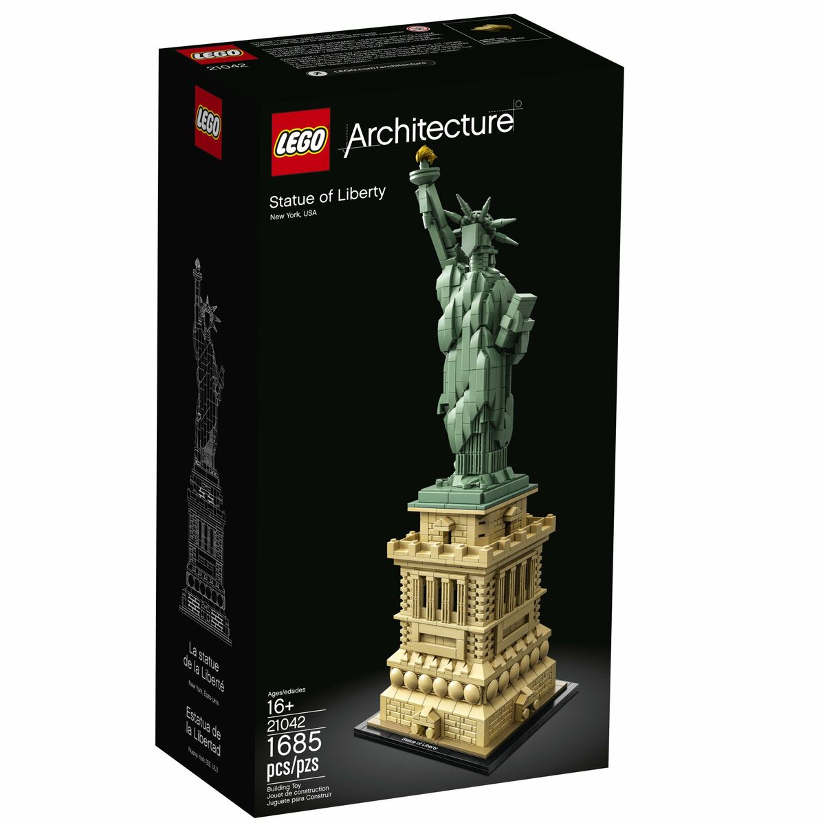 Set de Construcție   Lego Architecture 21042 The Statue of Liberty         Multicolor