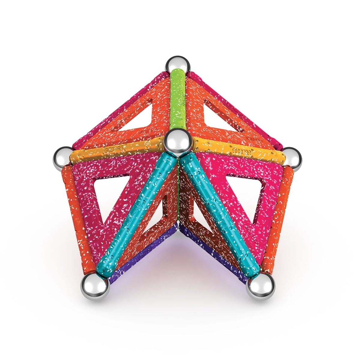 Playset Geomag Glitter (35 Piese)