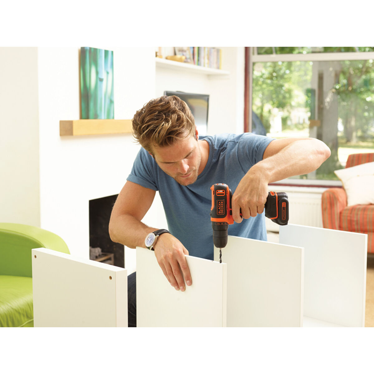 Șurubelniță electrică Black & Decker BDCDD12KB-QW