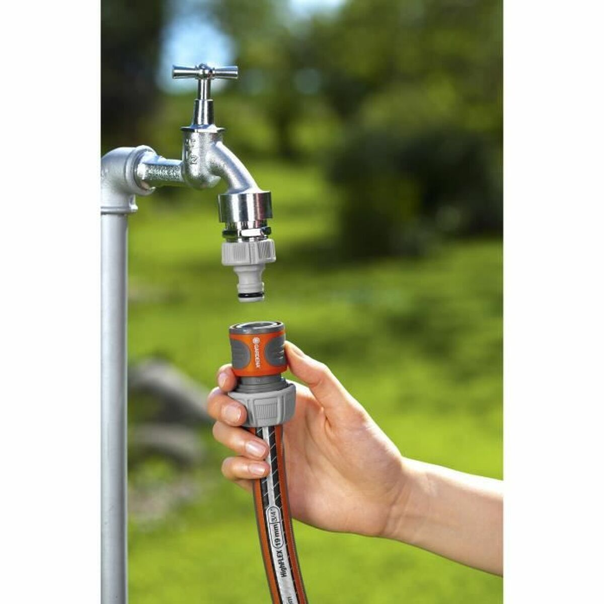 Conector de furtun Gardena 18216-20 Adaptator 19 mm 3/4"