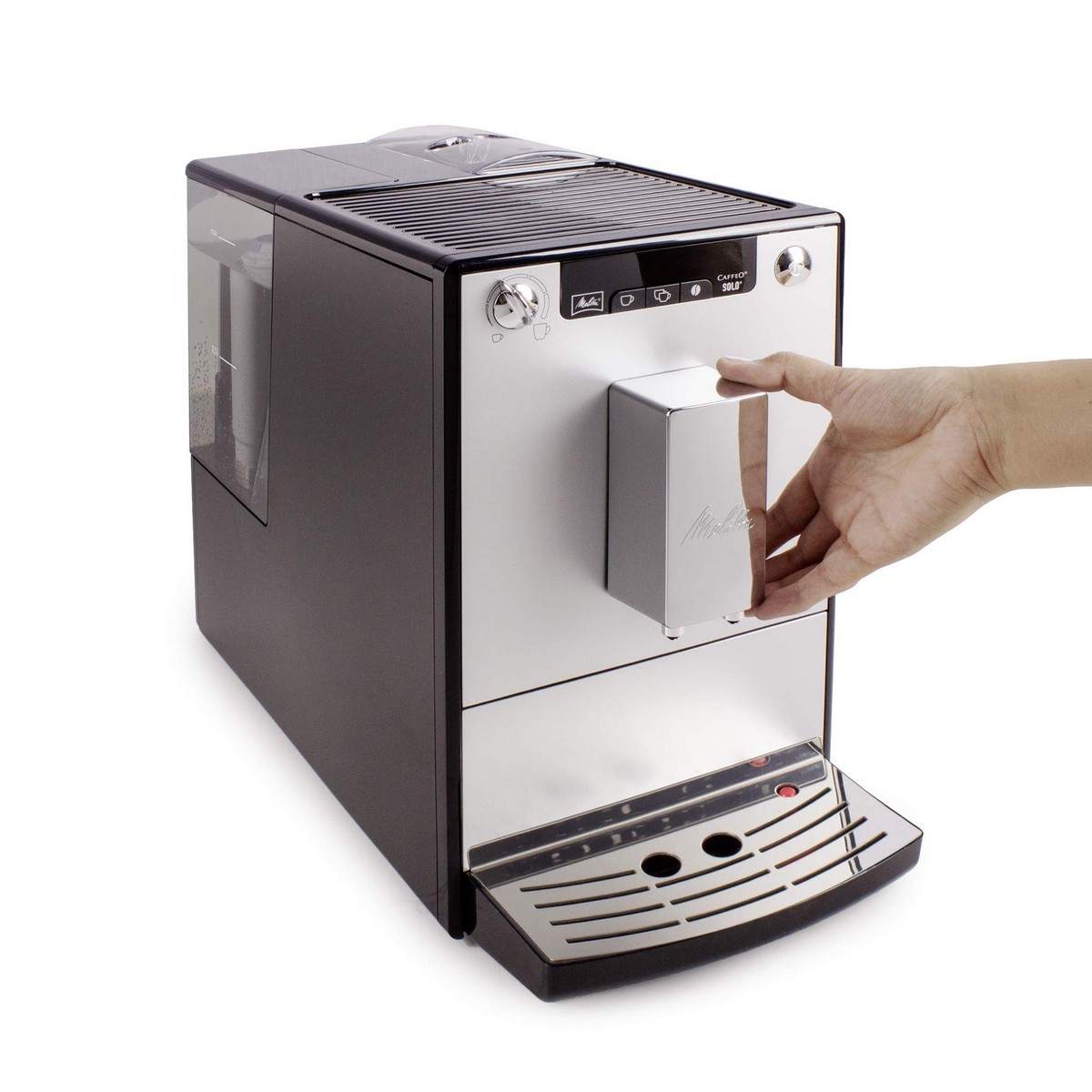 Aparat de cafea superautomat Melitta Solo Silver E950-103 Argintiu 1400 W 1450 W 15 bar 1,2 L 1400 W