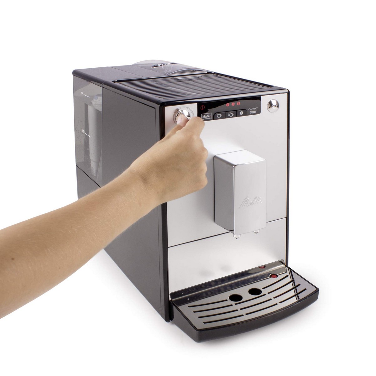Aparat de cafea superautomat Melitta Solo Silver E950-103 Argintiu 1400 W 1450 W 15 bar 1,2 L 1400 W