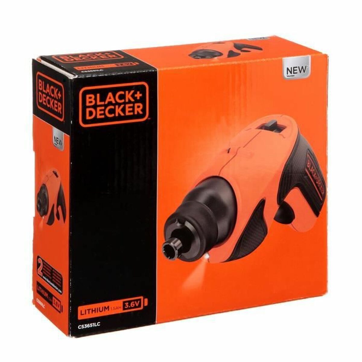Șurubelniță electrică Black & Decker CS3651LC
