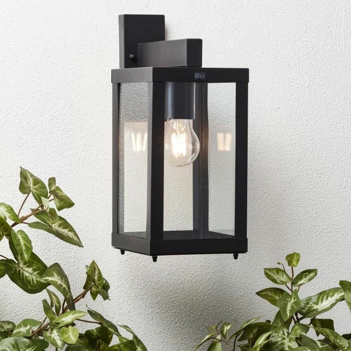 Lampă de perete Brilliant Gaia Exterior Negru Metal 60 W E27
