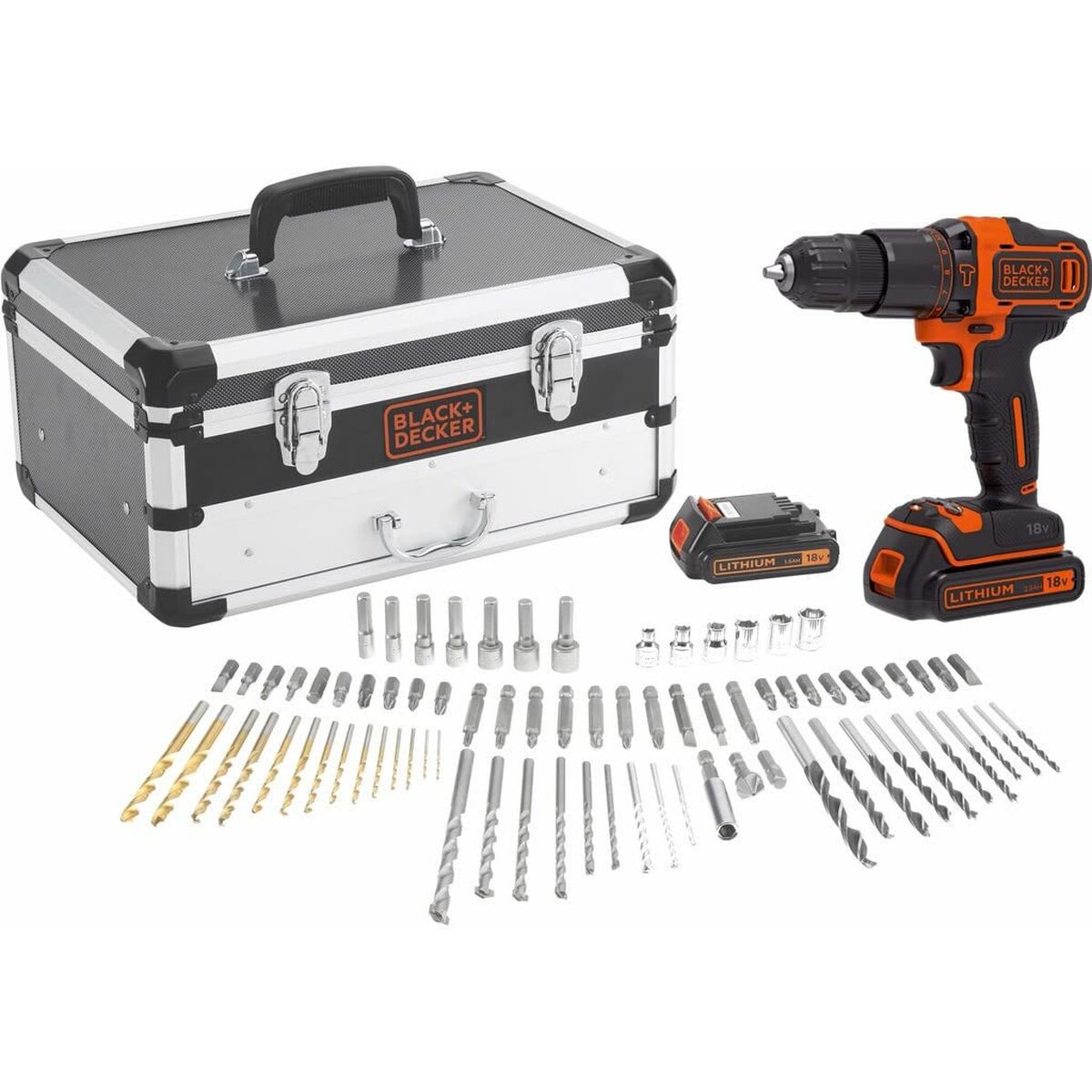 Șurubelniță electrică Black & Decker BDC718AS2F 18V 40 Nm