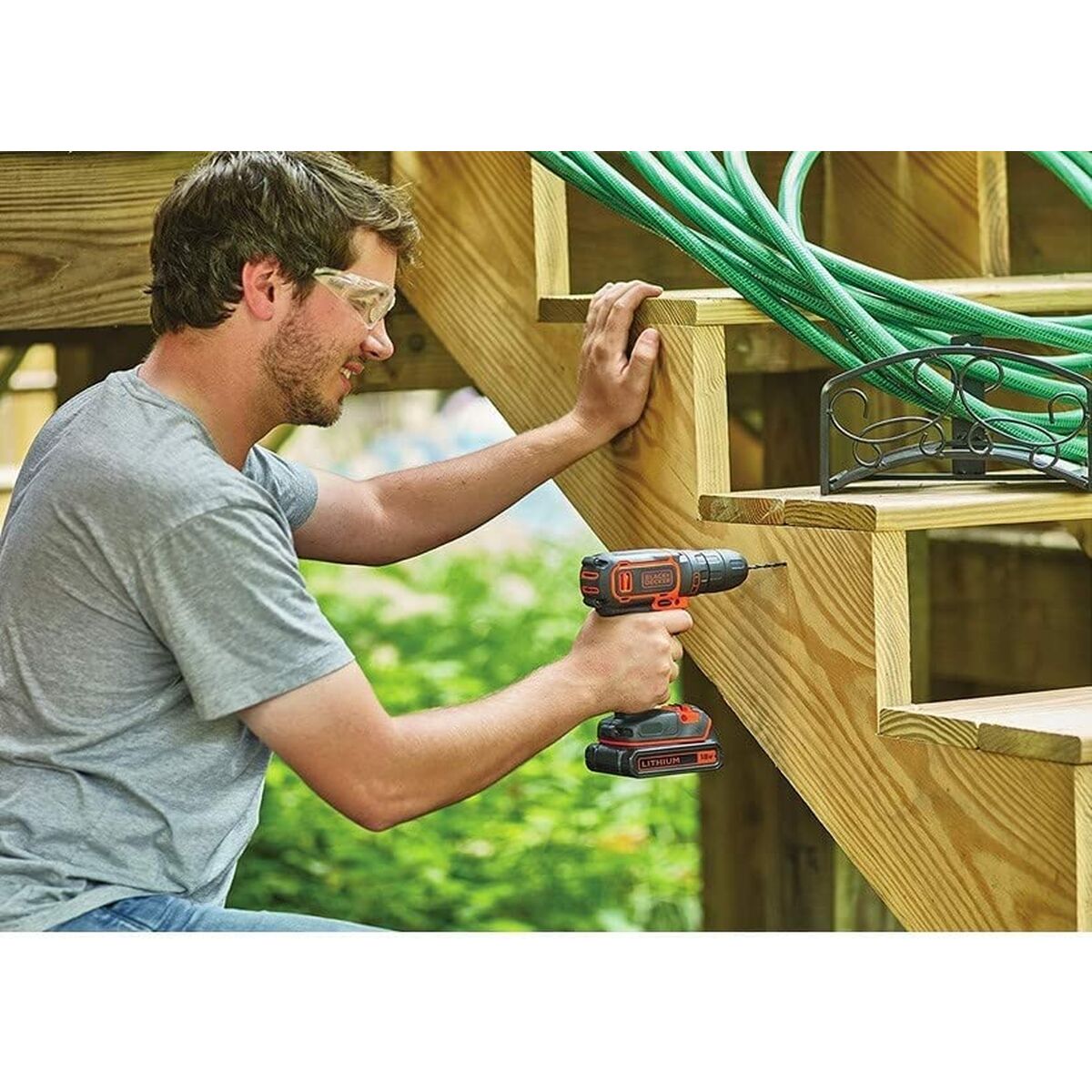 Șurubelniță electrică Black & Decker BDC718AS2F 18V 40 Nm