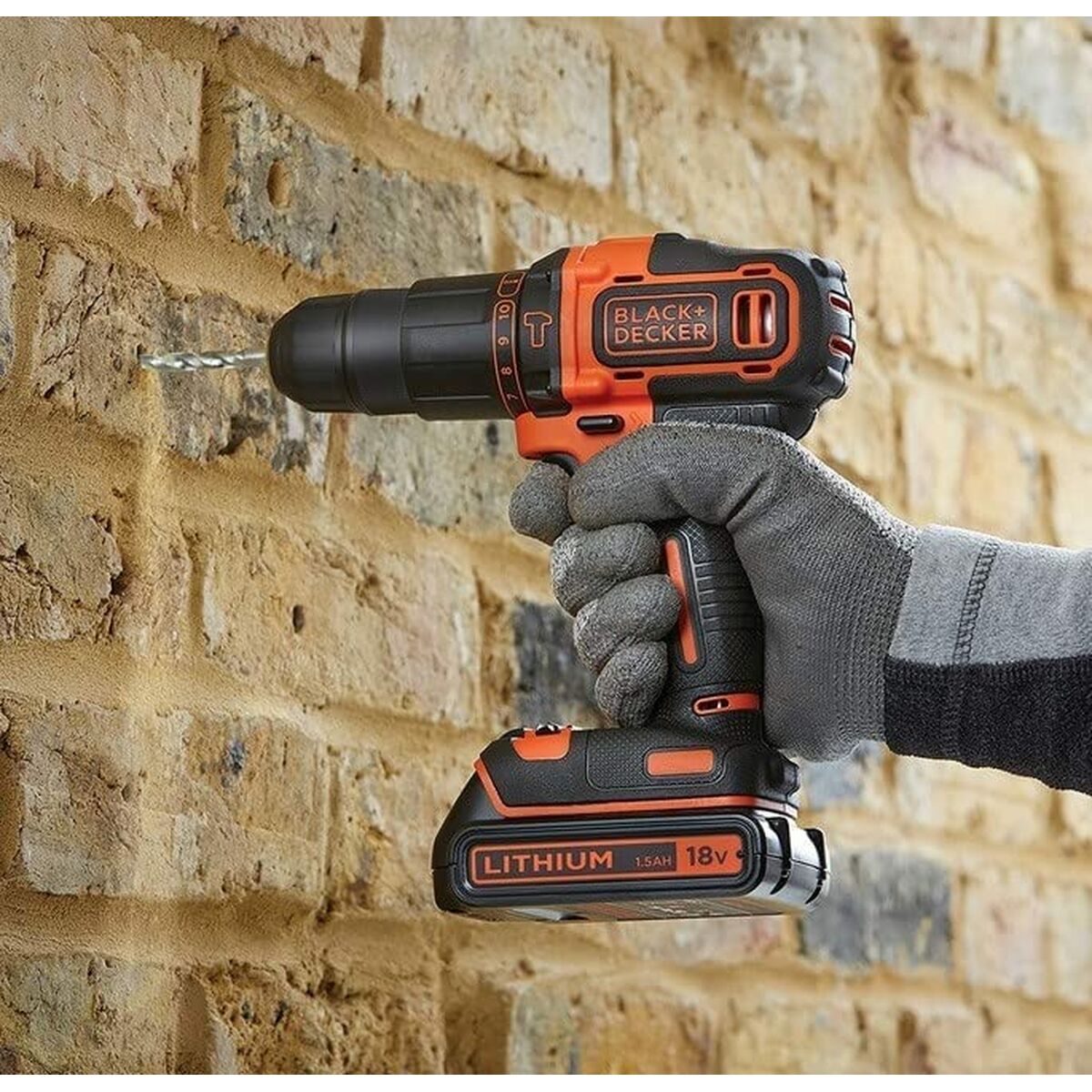 Șurubelniță electrică Black & Decker BDC718AS2F 18V 40 Nm