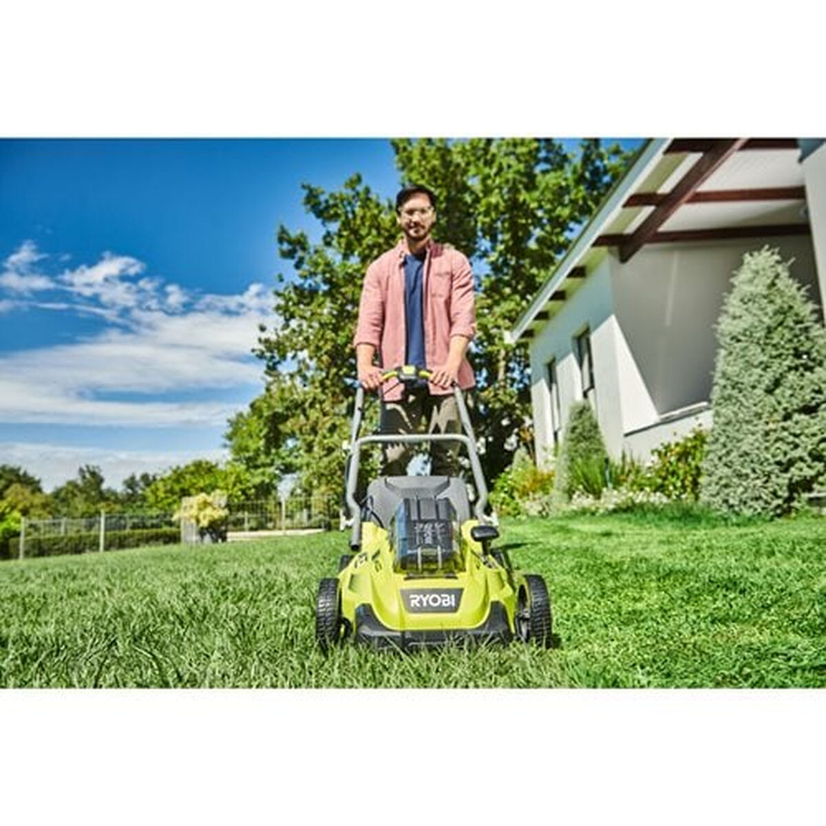 Cositoare cu baterie Ryobi  Power Assist 20-70 mm 36 V Ø 40 cm