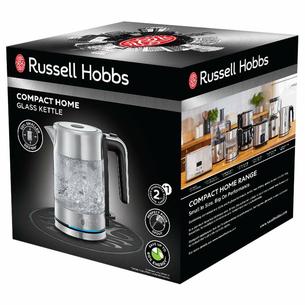 Fierbător Russell Hobbs 24191-70 800 ml Oțel inoxidabil 2200 W 800 ml