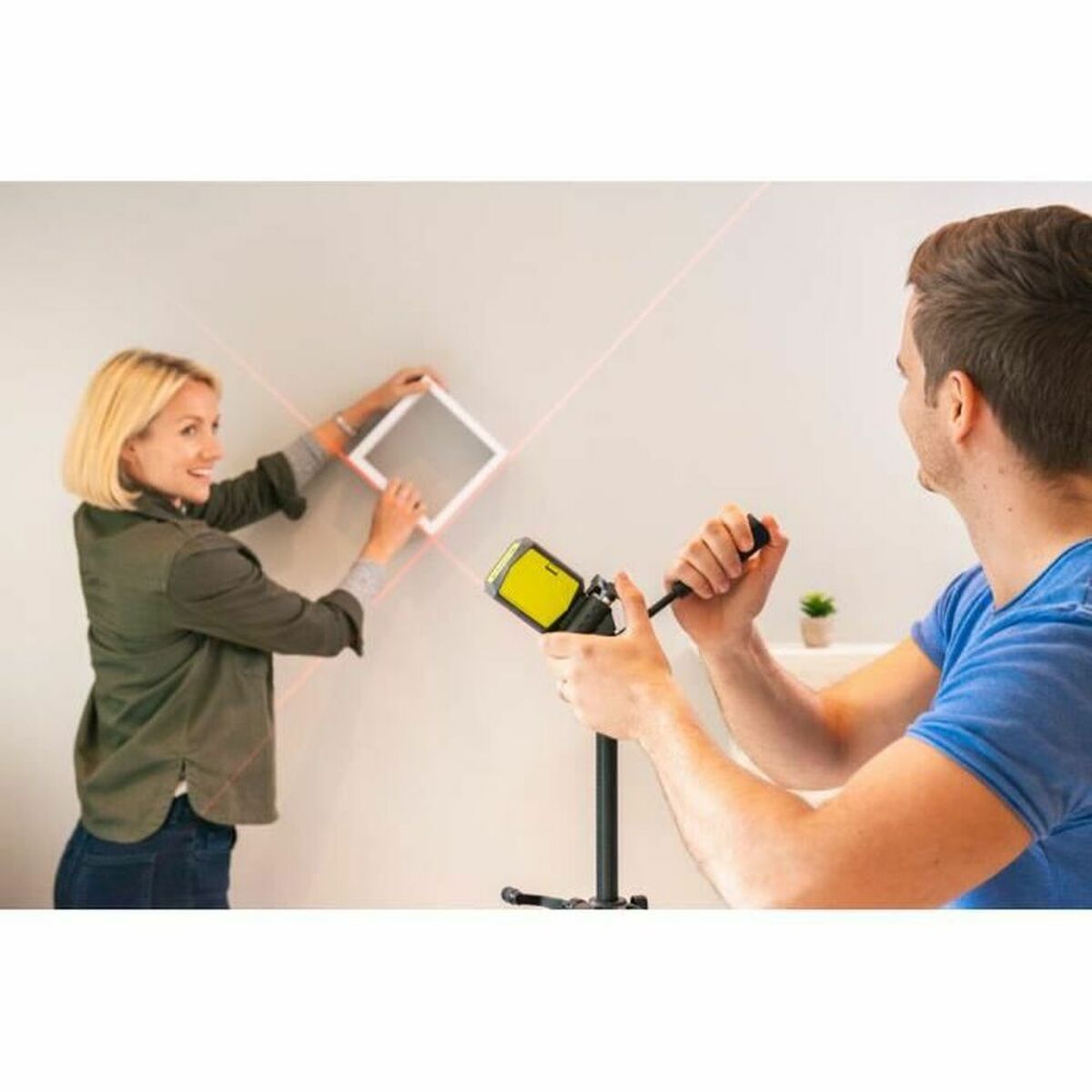 Nivel laser Ryobi RBCLLR1 +/- 0,5mm/m 10 m