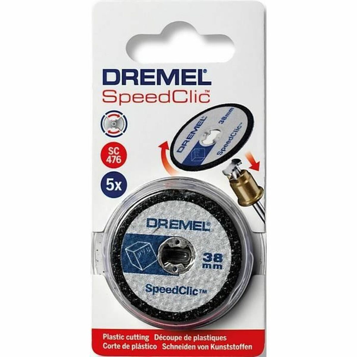 Disc de tăiere Dremel SC476 (5 Unități)