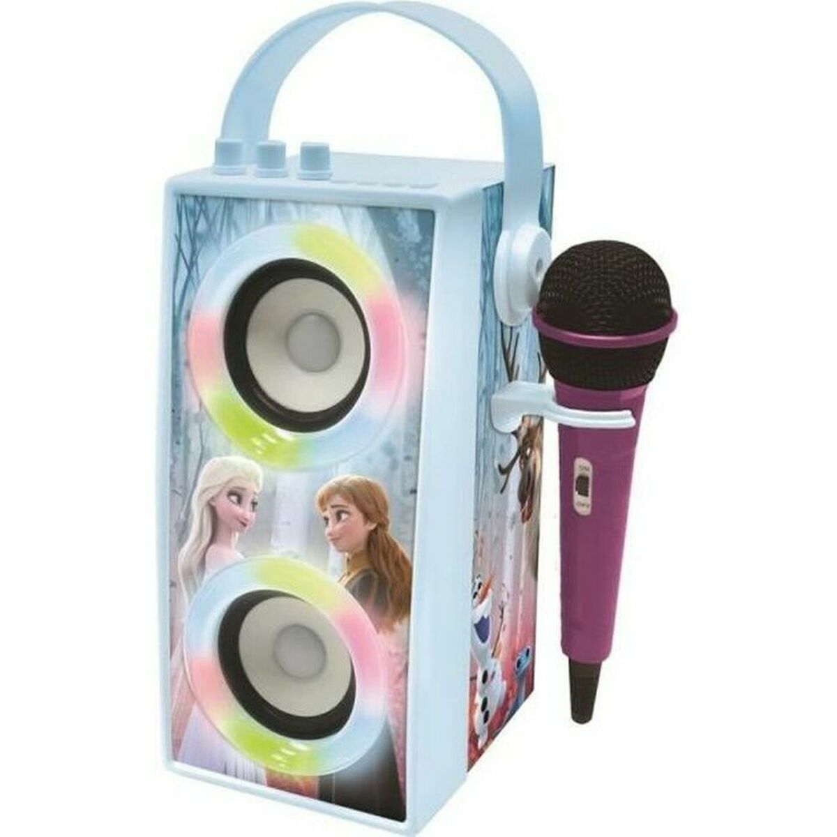 Difuzor Bluetooth cu Microfon Karaoke Lexibook THE SNOW QUEEN