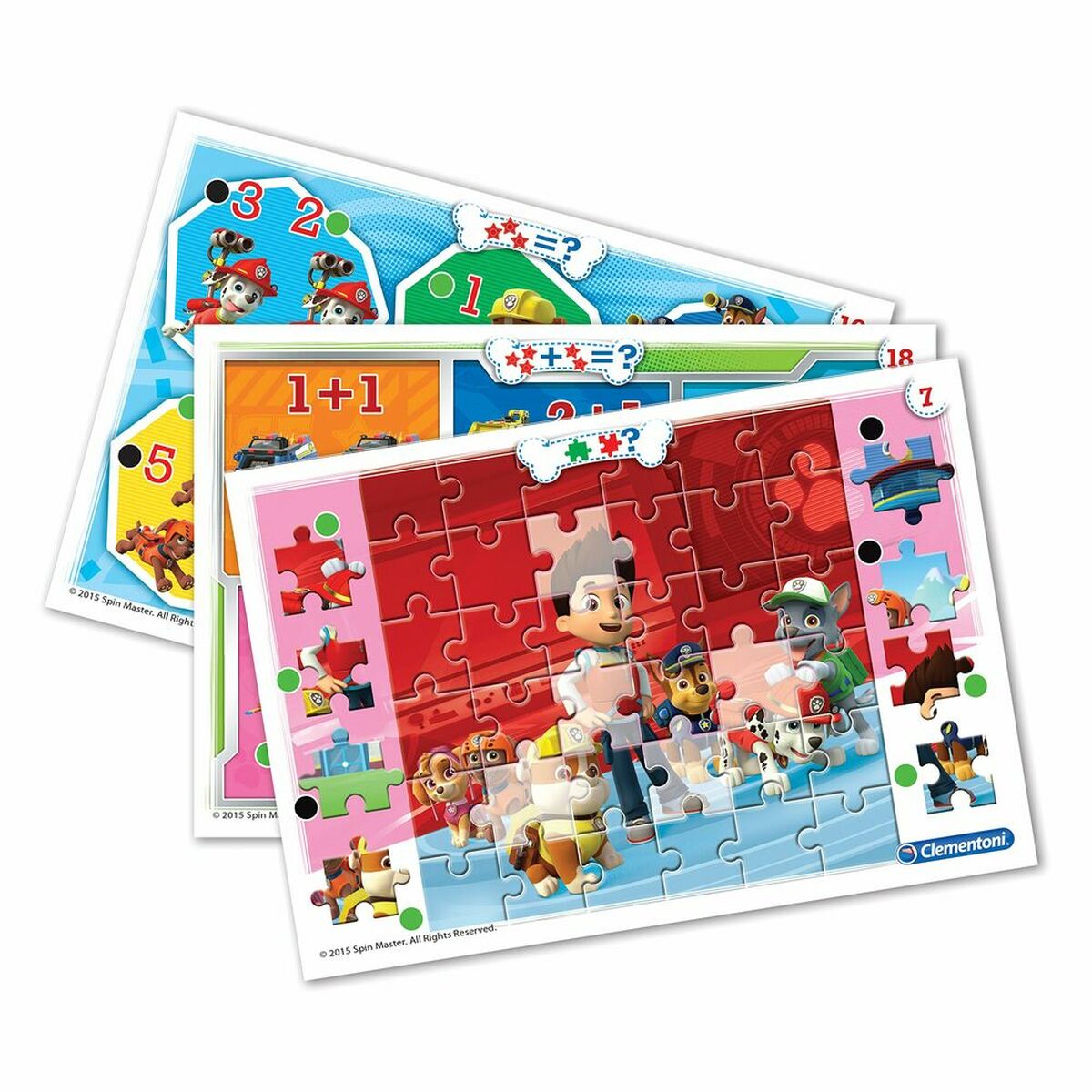 Set de Jocuri de Îndemânare Clementoni Educational Desk Pat Patrouille