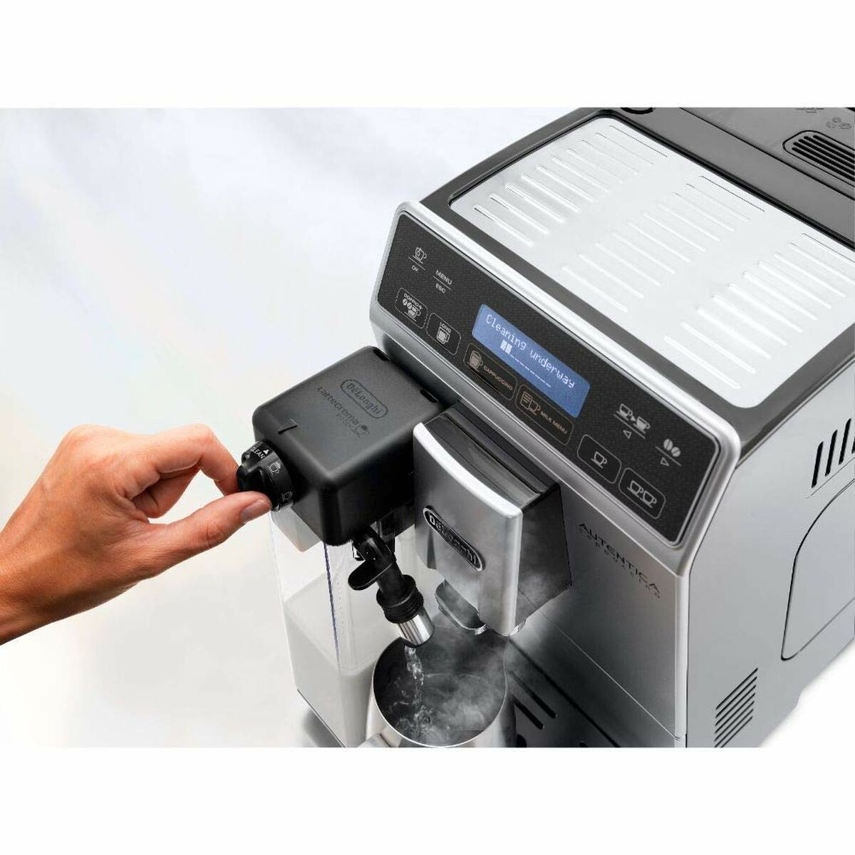 Aparat de cafea superautomat DeLonghi Cappuccino ETAM 29.660.SB Argintiu 1450 W 15 bar 1,4 L