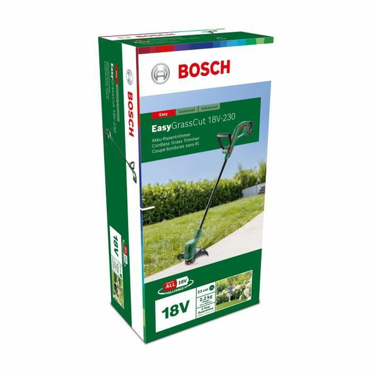 Aparat de Tuns Electric BOSCH Easy GrassCut 18V-230 18 V 23 cm