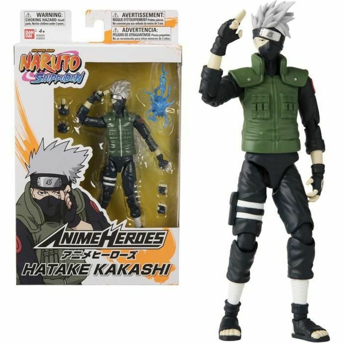 Figurine de Acțiune Bandai Kakashi Hatake 17 cm