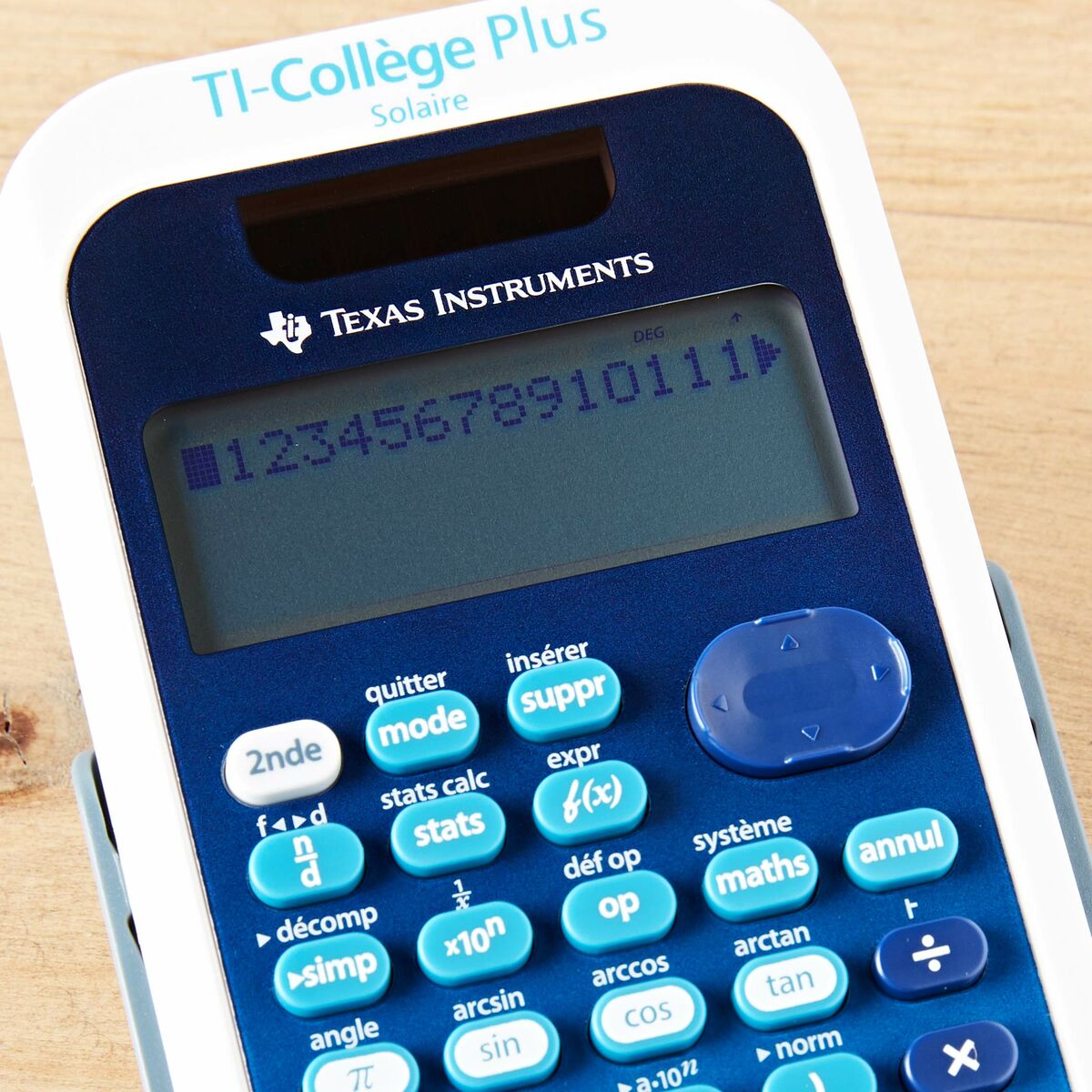 Calculator științific Texas Instruments TI College Plus Albastru