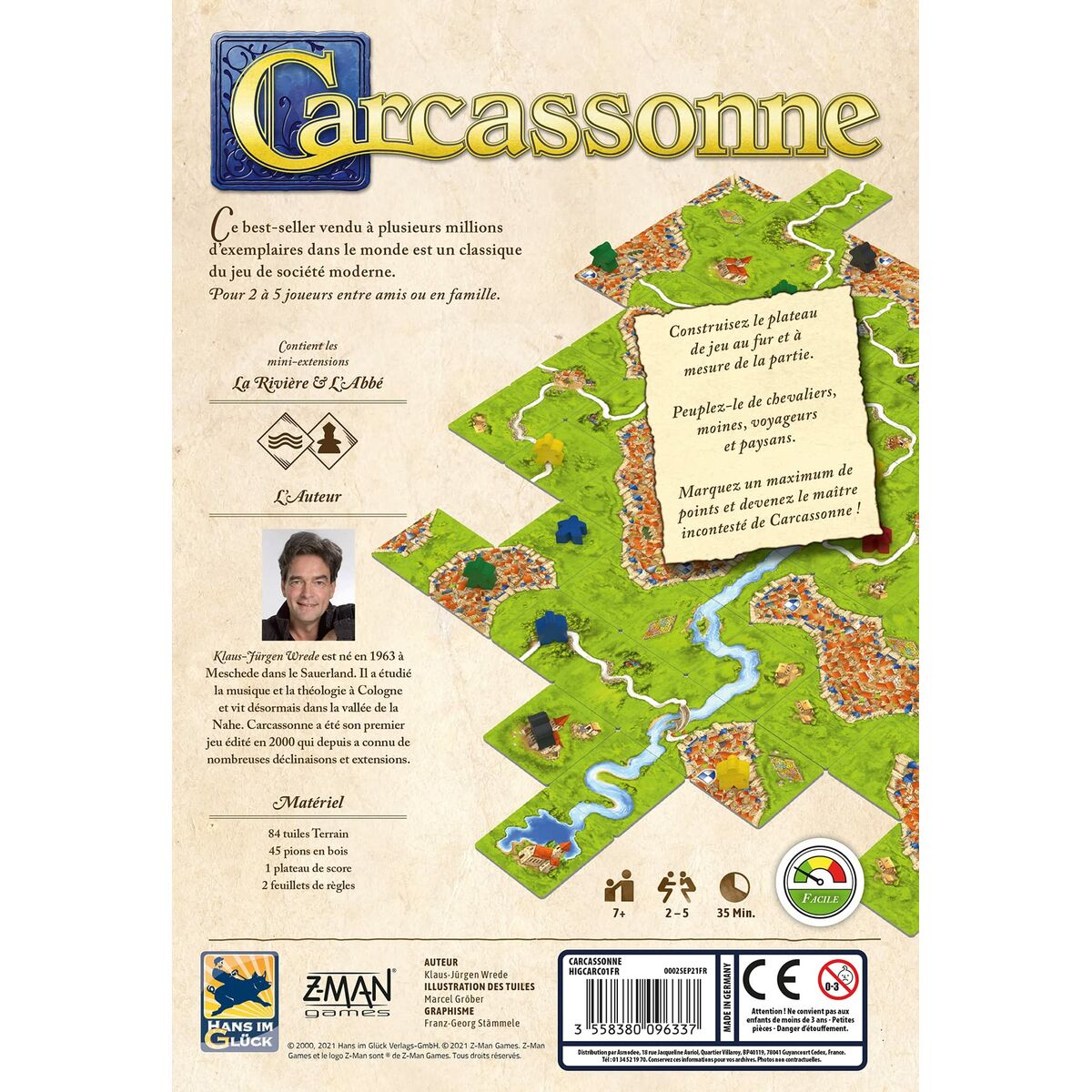 Joc de Masă Asmodee Carcassonne