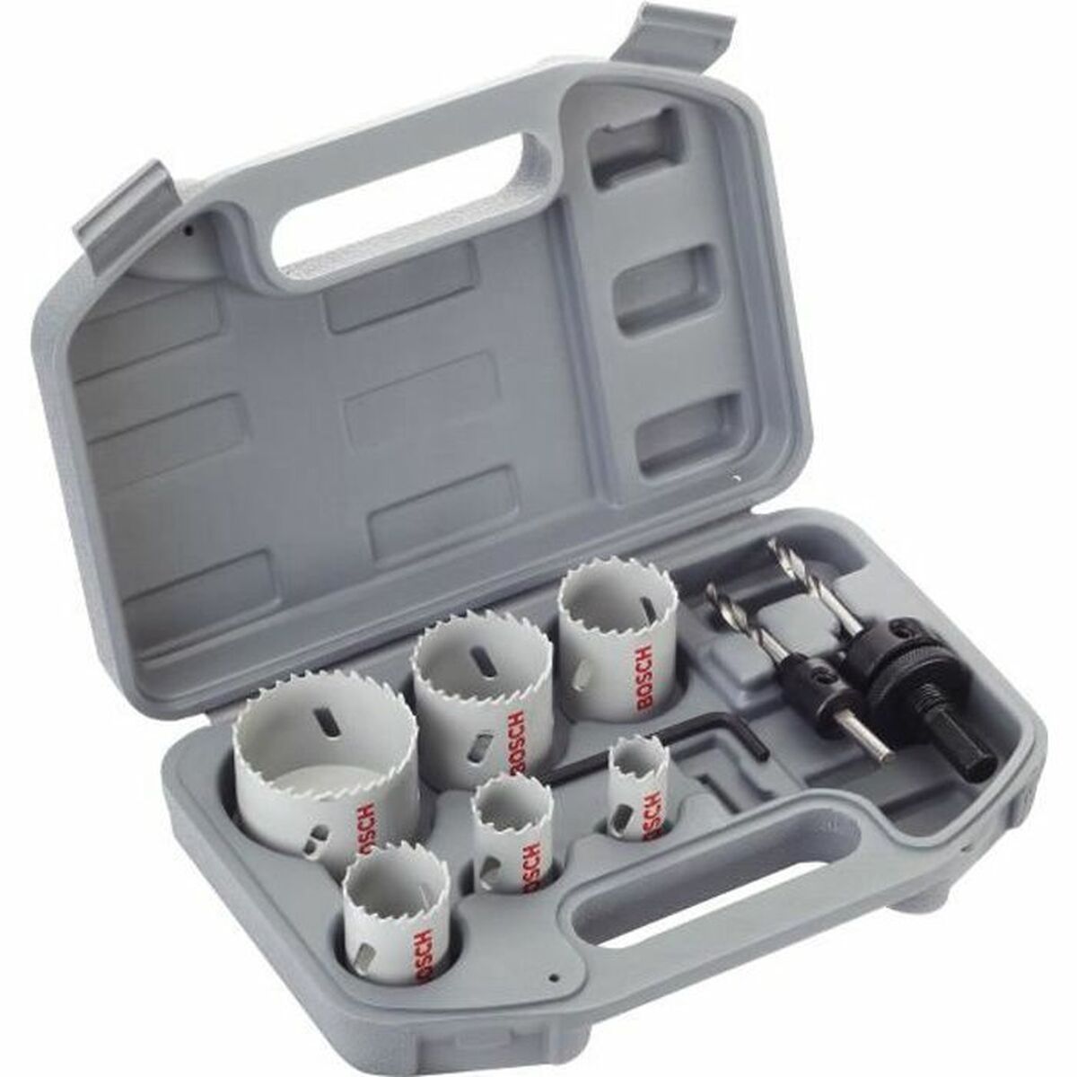 Set de coroane de găurire BOSCH Bimetal HSS 9 Piese