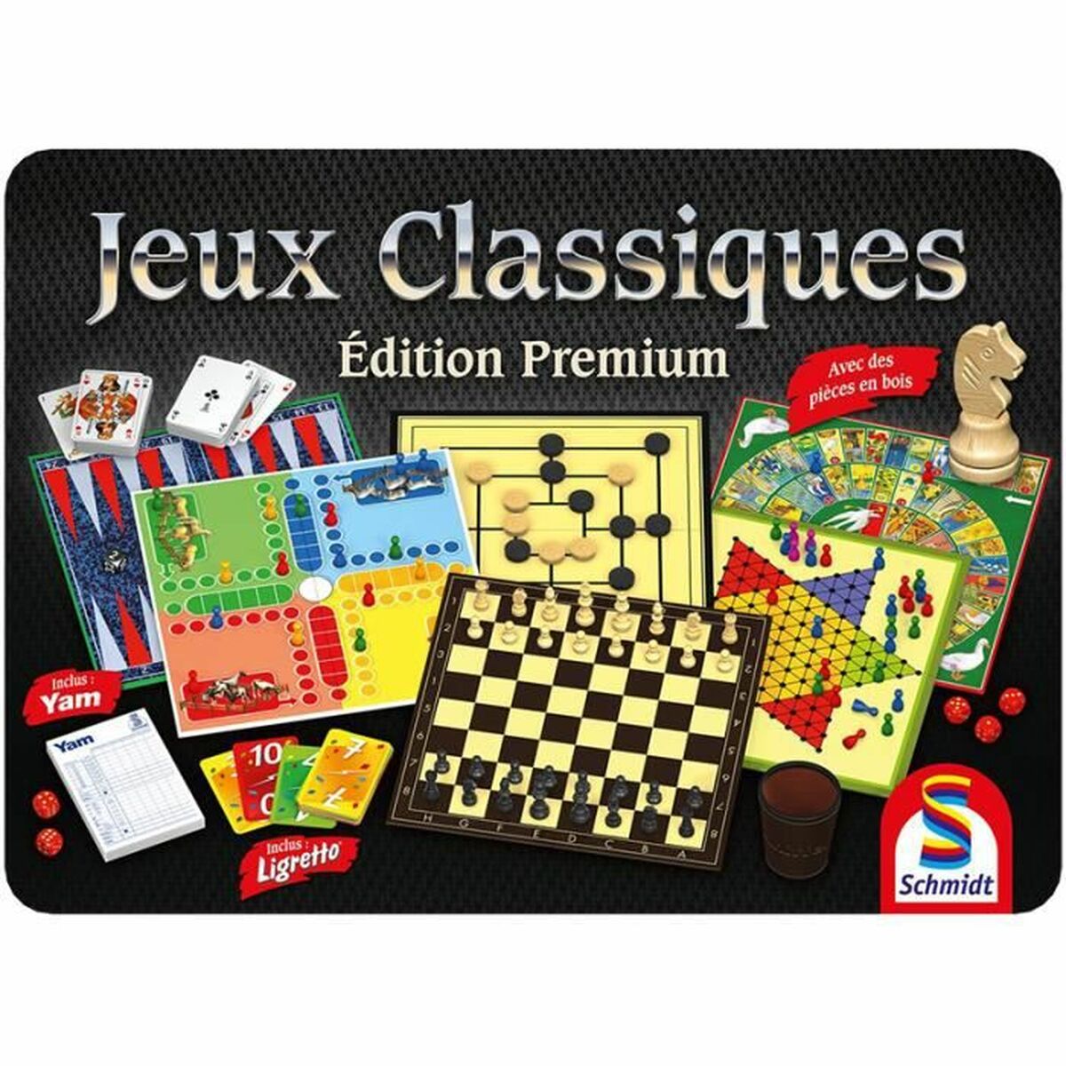 Joc de Masă Schmidt Spiele Premium Edition Classic Games Box